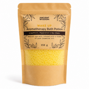 Ancient Wisdom Wake Up Aromatherapy Bath Potion – 350g
