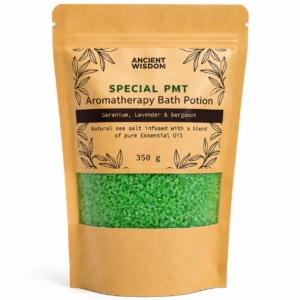 Ancient Wisdom Special PMT Aromatherapy Bath Potion – 350g