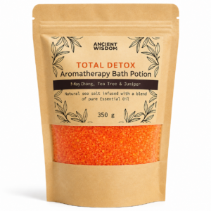 Ancient Wisdom Total Detox Aromatherapy Bath Potion – 350g