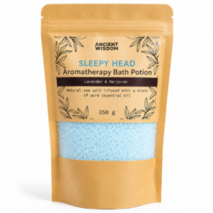 Ancient Wisdom Sleepy Head Aromatherapy Bath Potion – 350g