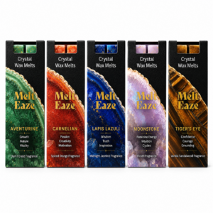Melt Eaze Crystal Wax Melts – With Real Gemstone Chips