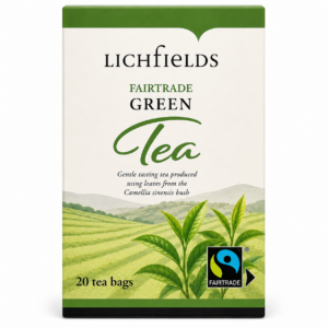 Lichfields Fairtrade Green Tea (20 Bags)